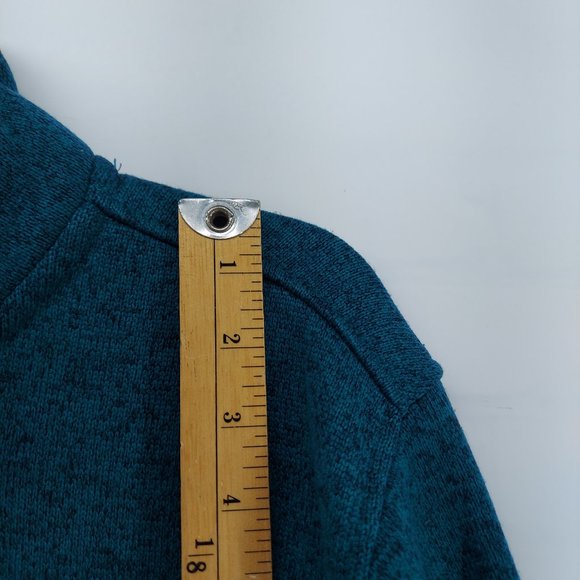 eddie bauer green fleece pullover size medium mens - Picture 5 of 10